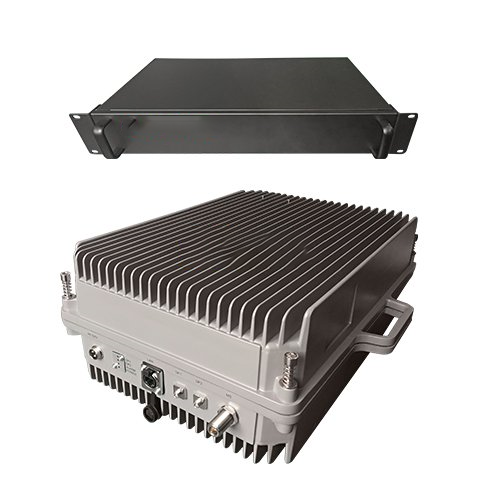  崇信350M PDT消防集群警用数字光纤直放站近远端机