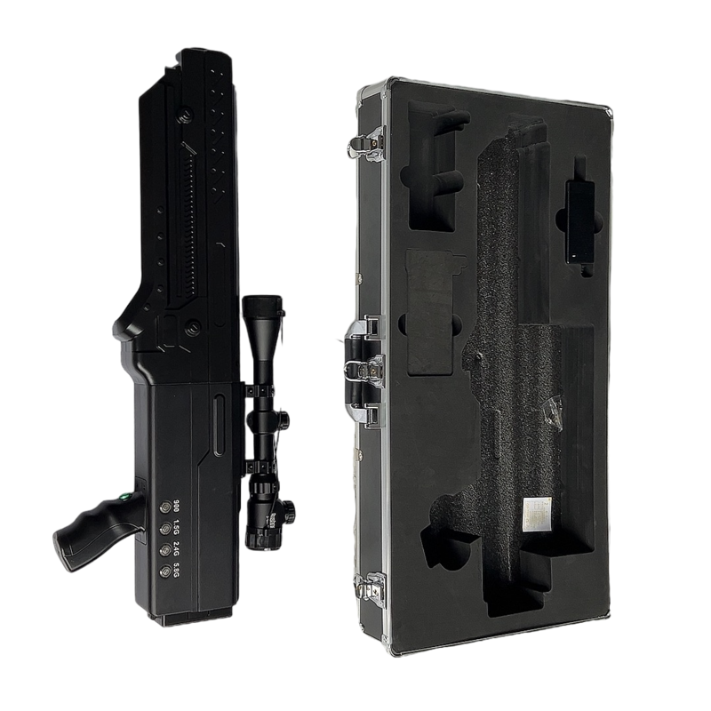  崇信手持便携式枪型低空防御反制四通道A型